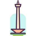 indonesia,architecture and city,monuments,tower,national monument jakarta,national monument of indonesia,monas